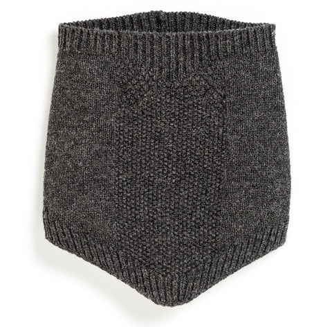 Grey wool Alpine Winter Collar