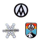 Enamel Ski Pins